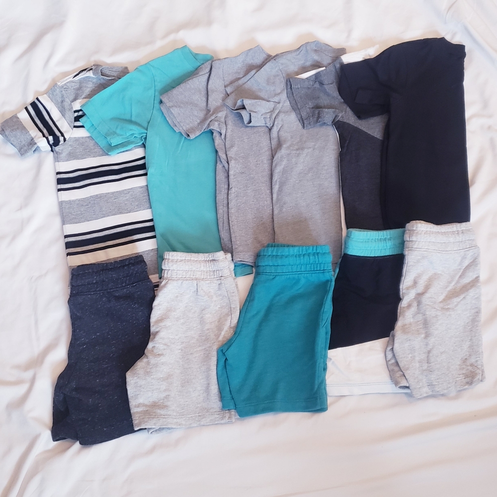 XS Boys Mix & Match Shirts & Shorts Bundle